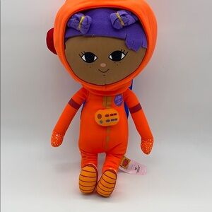 Colorful Space Explorer Plush Toy
